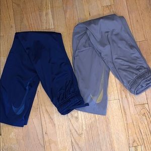 Two pair of Boys Nike Active Pants